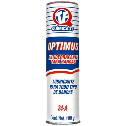 ANTIDERRAPANTE PARA BANDAS QTF LUBRICA BANDAS DE 100G.