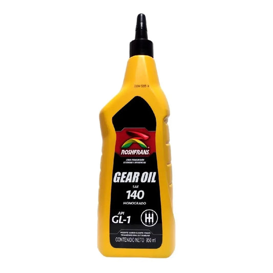 ACEITE ROSHFRANS SAE 140 API GL-1 MONOGRADO TRANSMISION ESTANDAR 1L