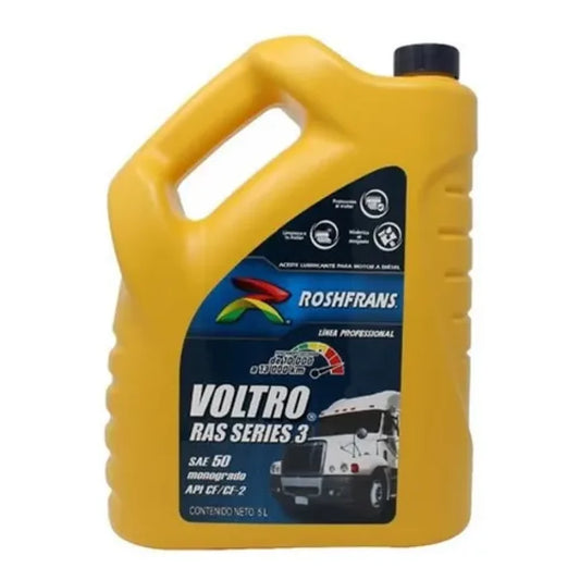 ACEITE ROSHFRANS SAE 50 VOLTRO RAS S-3 DF-2 5L