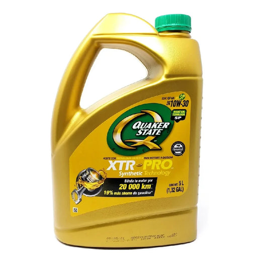 ACEITE QUAKER SAE 10W30 XTR PRO SYNTETHIC 5L