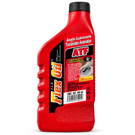 ACEITE FLEX OIL ATF TRANSMISIÓN AUTOMÁTICA TIPO "A" 705ML.