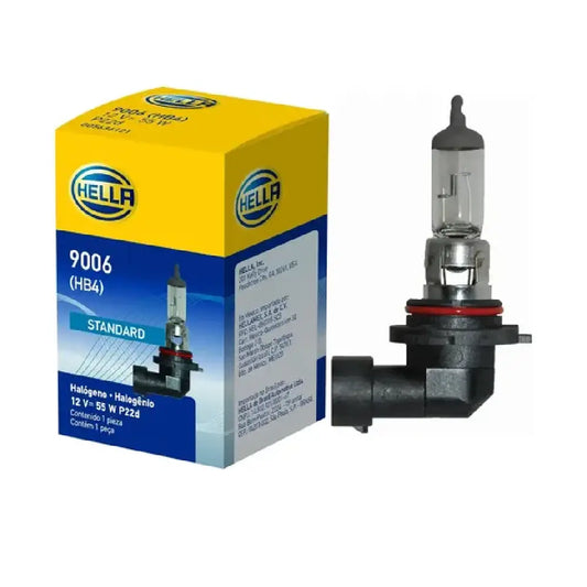 FOCO HALOGENO HELLA 9006 STANDARD 55W 12V