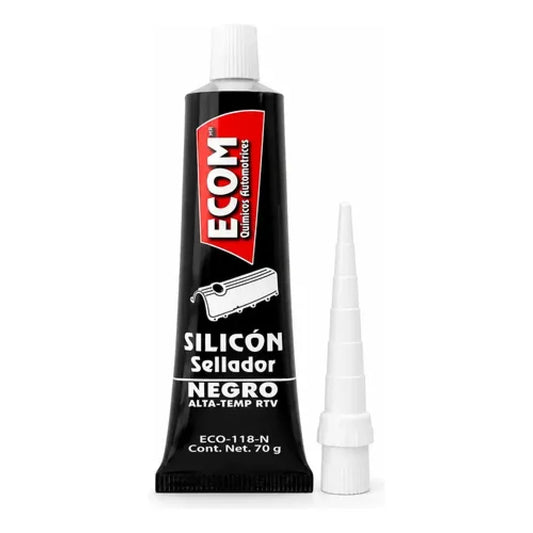 SILICON ECOM NEGRO ALTA TEMP RTV 70 G