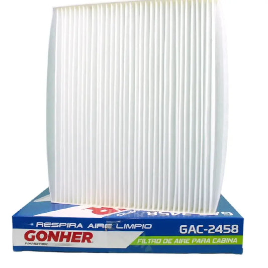 FILTRO DE CABINA GONHER HYUNDAI ACCENT L4 1.6L 11-17 / ELANTRA L4 1.8L 11-16 / TUCSON HÍBRIDO 15-17