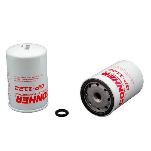 FILTRO GONHER PARA COMBUSTIBLE DE APLANADORA,EXCAVADORA,TRACTOR.
