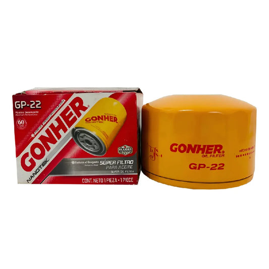 FILTRO ACEITE GONHER DODGE. CARAVAN V8 3.0 87-88