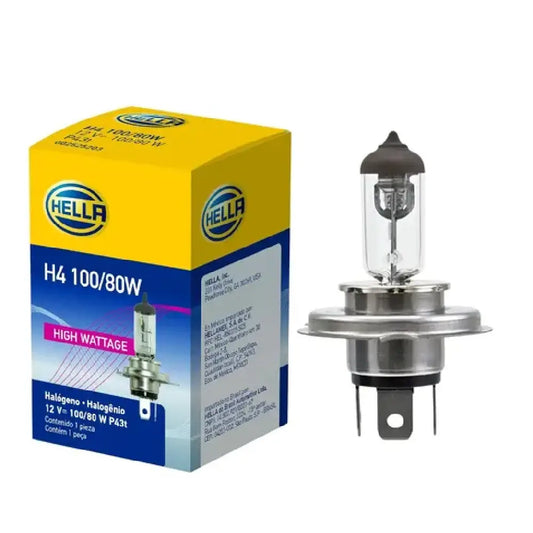 FOCO HELLA HIGT WATTAGE H4 100/80W 12V