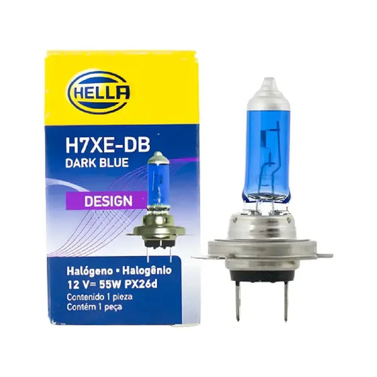FOCO H7 HALOGENO DARK BLUE 55W 12V