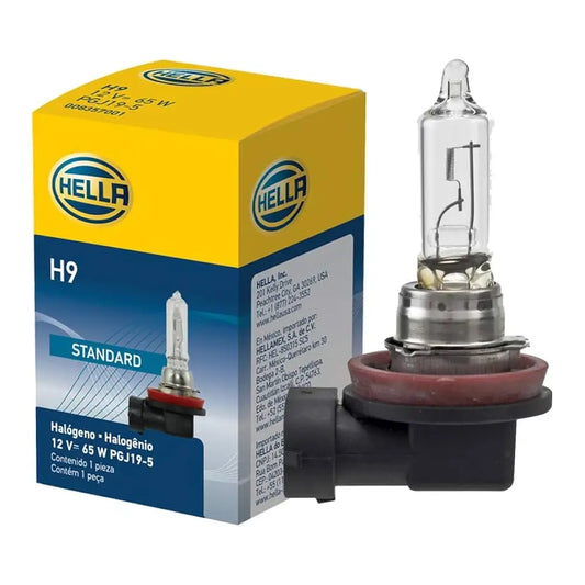 FOCO HALOGENO HELLA H9 65W 12V