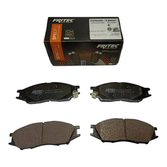 BALATA DE DISCO FRENO FRITEC DEL PARA HONDA TRUCK CRV 02-16 ACCORD 11-15 CIVIC 12-15(SPC7795ZD914FRI)