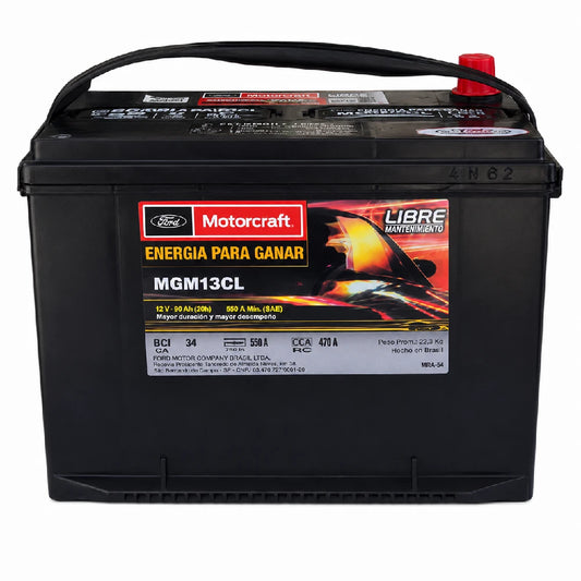 ACUMULADOR MOTORCRAFT PARA CHRYSLER 300 12V CCA: 600A CA: 750A G34