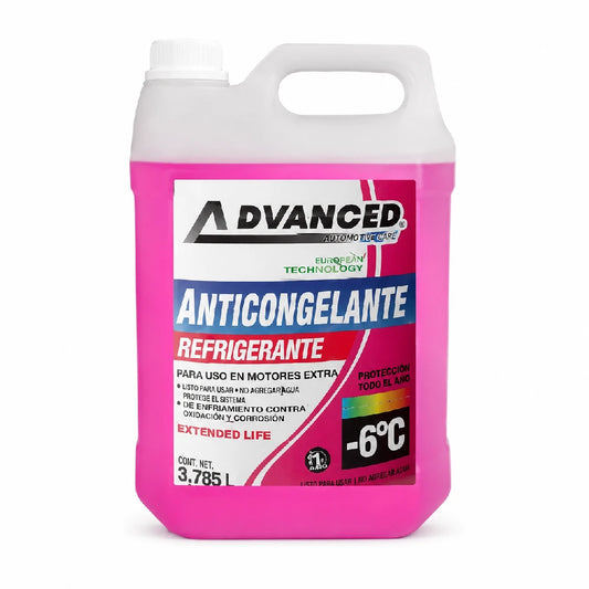 ANTICONGELANTE ADVANCE ROSADO COOLANT 3.78L